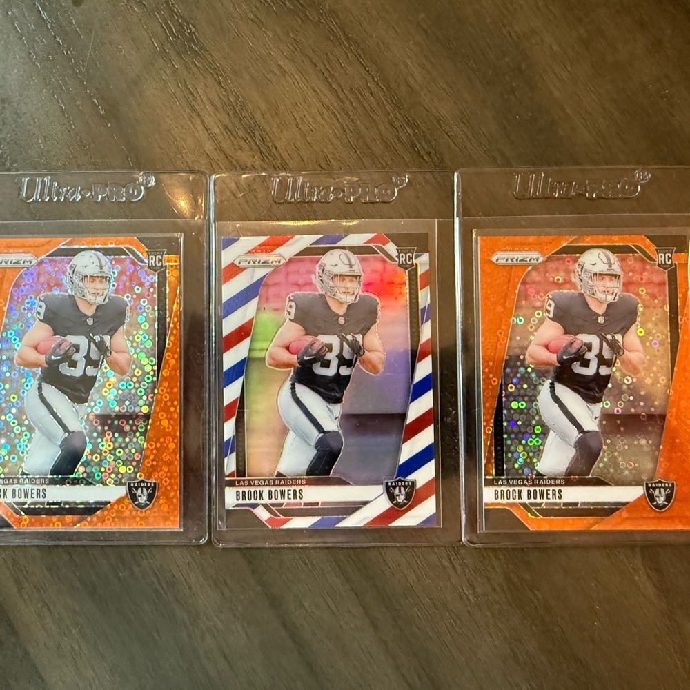 Brock Bowers rookie cards!